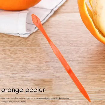 6PCS Lengvas Apelsinų, Citrusų Skustukas Ryškiai Oranžinės Spalvos Virtuvės Įrankis