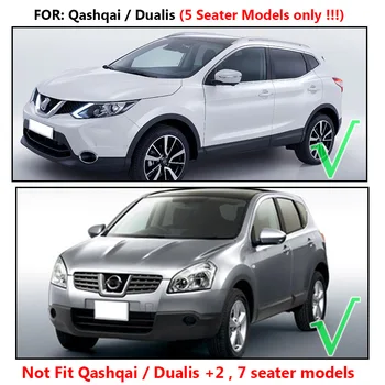 Automobilių Galinis Kamieno Kilimėliai Nissan Qashqai J11 2014~2022 Priedai Nesąžiningi Sporto Įkrovos Krovinių Perkrovimo Vandeniui Kilimų EVA Laikymo Padėklas