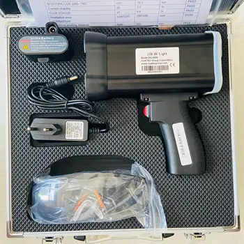 naujas pigiai DG-4020 Dual AC&DC operacija handheld LED-UV lempa, uv lempa