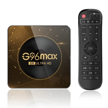 G96max RK3528 Smart TV Box Android13.0 Paramą 8K 2.4 G/5G Wifi6 Set-top Box RK3528 Dvejopo Juostos WiFi Media Player 