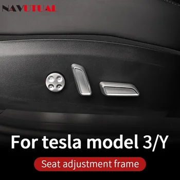 Sėdynės Reguliavimo Formos Dugną Apdaila Už Tesla Model 3 Priedai/Automobilių Reikmenys Tesla Model Y Modelis 3 Tesla Tris Tesla Model 3 Model3