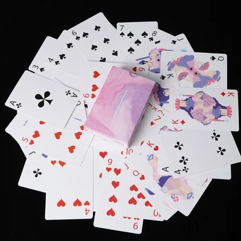 Didelės vertės Kortų Trijų Tipų Kūrybos Pokerio Kortos Baltas pagrindas Sutirštės Žaidimo Kortelės stalo Žaidimai
